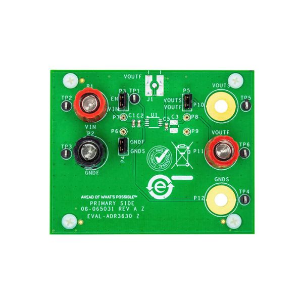 EVAL-ADR3630EBZ Embedded Solutions Voltage Reference Power Management Evaluation