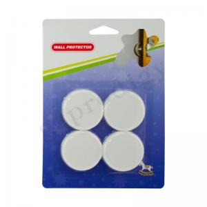 China EVA+PU Round Shape Wall Protector Bumper Door Stop With Strong Adhesive on sale