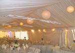 1000 People Cheap Aluminum Alloy Waterproof And Fireproof Clear Wedding Canopy