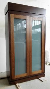  wooden glass door wardrobe/closet/Armoire /casegoods/hotel furniture,casegoos,WD-0013 Manufactures