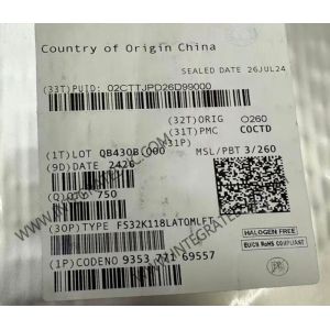 Microcontroller MCU FS32K118LAT0MLFT Single-Core ARM Cortex®-M0+ S32K Microcontr