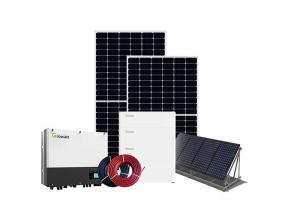  Complete Set Hybrid Solar System 3KW 5KW 8kw 10KW Power System For Home Manufactures