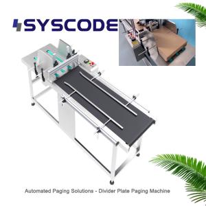  Divider Plate Pagination Machine With Integrated Coding And Labeling Manufactures