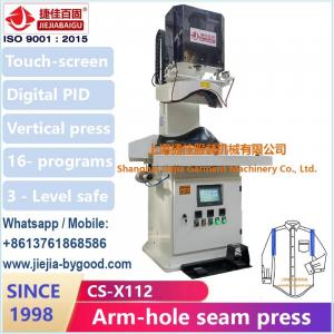  Vertical Electric Heat Press Iron Machine For Clothes Shirt Arm Hole Seam Manufactures