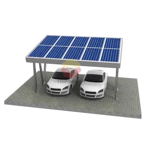 Quality Anodized Solar Panel Canopy Mounting Rack for Carport Solar Bracket Mounting System for sale