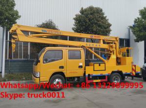 International Standard High Attitude Working Truck 18 to 22 meter High lifting platform truck, overhead working truck Manufactures
