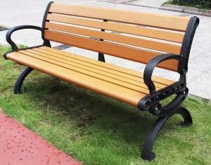 Outdoor Modern Lounge Long Wooden Storage Bench WPC Table Chair Garden Public Park Metal Wood  Iron Steel Plastic Manufactures