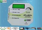 Flat Glossy Anti - UV Polyester Membrane Switch Transluent LCD Window Overlay