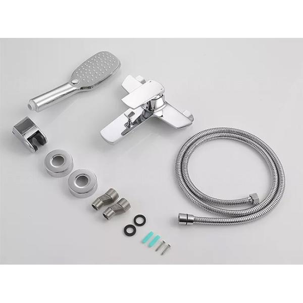 Washroom Rainfall Bath Shower Mixer Set Hot cold water Function