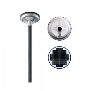 China 15W integrated solar powered garden street lights with motion sensor all in one solar energy series lights on sale