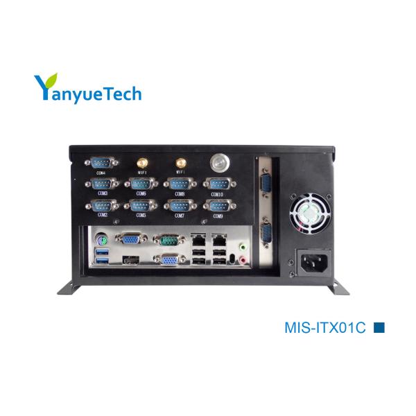 Embedded Industrial PC 1 PCI Or PCIE Extension I3 I5 I7 CPU Multiple Serial