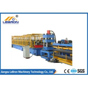 Long service Blue color 2018 new type Guardrail Roll Forming Machine PLC control system made in china long time service Manufactures