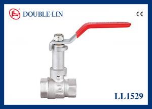  Female X Female 25 Bar ISO228 Lever Handle Ball Valve Manufactures