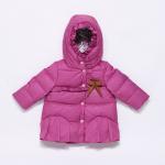 Boutique Toddler Designer Clothes Hooded Winter Warm Kids Down Infant Girls