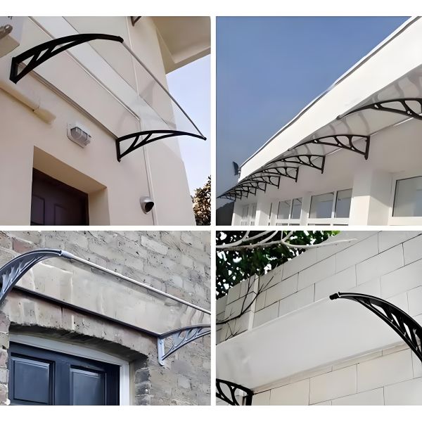 PC Hollow Sheet Aluminum Bracket Offering Custom Width Options Durable and Versatile Solutions for Structural Applications