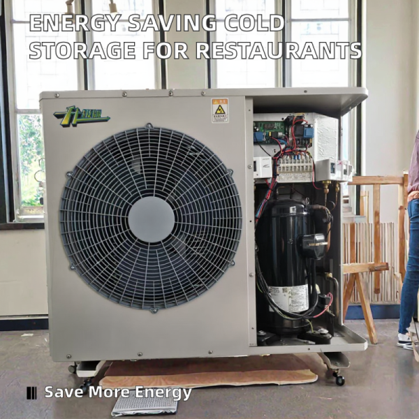 Compressor Condensing Unit Refrigeration 2HP-10HP Energy-saving Refrigeration Unit Air-cooled Integrated Machine