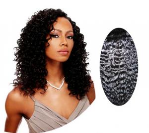 Water Wave / Kinky Curly Full Lace Human Hair Wigs100% Brazilian Body Wave Hair Manufactures