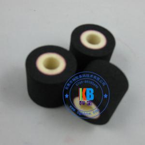  35mm*30mm  36mm*32mm black white hot ink roller for food OPP plastic bag machine Manufactures