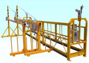  ODM Steel Adjustable Cradle Yellow High Working Rope Suspended Platform Manufactures