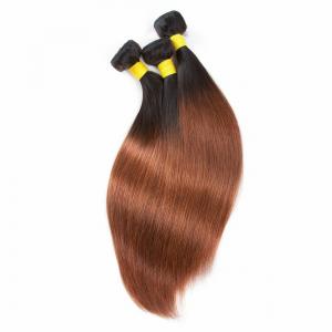  Peruvian Ombre Hair Weave Extension , 7A Ombre Straight Hair Weave Manufactures