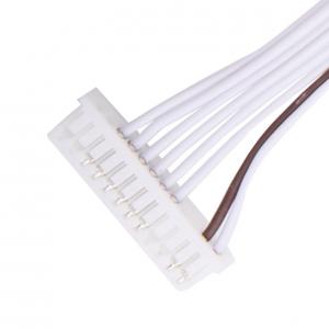 China 0.80mm 8 PIN PVC LVDS Cable Assembly Wire Harness JST SHR-08V-S-B on sale