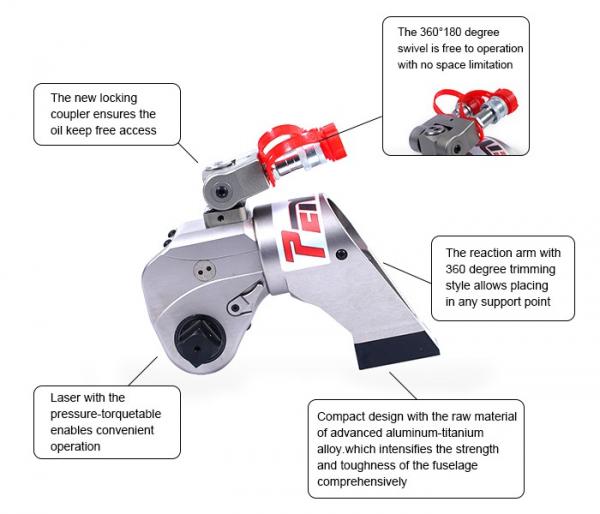 PDTA hydraulic torque wrench products imported from china