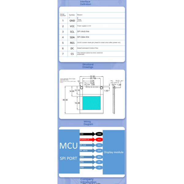 1.5-inch OLED Color Display Color OLED Display OLED Module SSD1351 Driver,segment lcd display,segment lcd