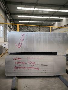  AZ91C Semi-continuous Cast Magnesium rare-earth alloy block plate hot rolled magnesium alloy slab max. 3000mm length Manufactures