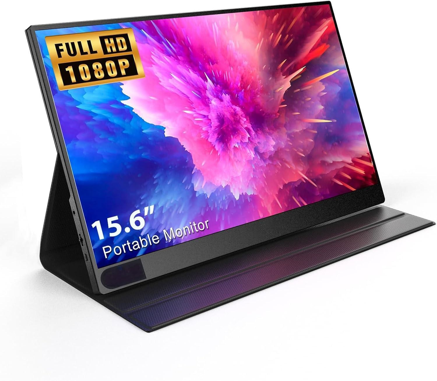13.3inch Portable IPS External Monitor With 1080P Resolution And 300cd/m2