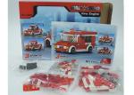 170Pcs ABS Plastic Educational Children's Building Blocks Toys Fire Rescue Truck