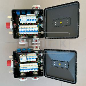 Syntax MP24 Portable Distribution Box Three Phase 63A For Stage Lighting Box PC