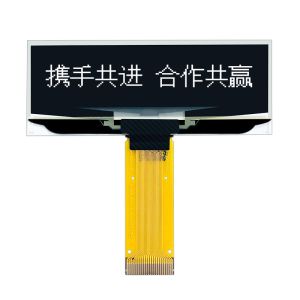 2.23  Inch PMOLED Display Module,  128*32 Resolution,  24 PINS 3/4 SPI,I2C Interface