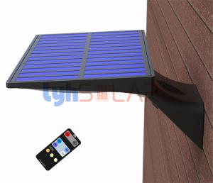  Remote Control 4.2w Solar Wall Mounted Motion Sensor Light Anti UV And Anti Corrosion Outdoor Manufactures