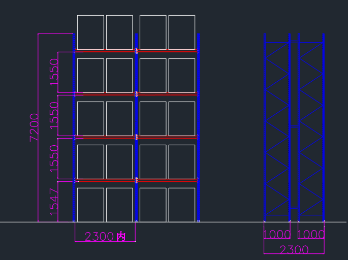 Heavy Duty Selective Pallet Racking System with 4000kg/layer Capacity, Customizable Dimensions, and Powder Coated Finish