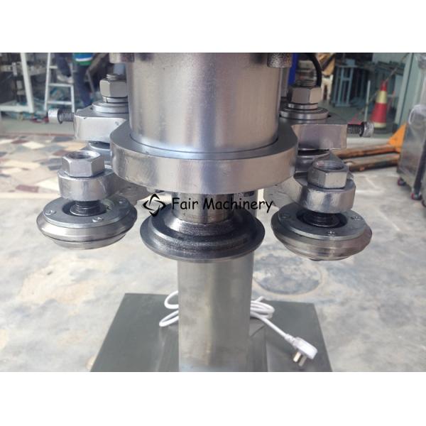 60HZ 3PH Plastic Bottle Sealing Machine , SGS 3PH Tin Can Seamer Machine
