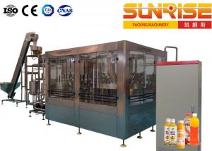  Non Soda 0.5L Hot Fill Bottling Machine For Orange Fruit Juice Manufactures