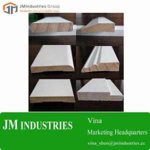  Wood Home Building Material-wooden moulding profile white primed moulding Manufacturer Manufactures