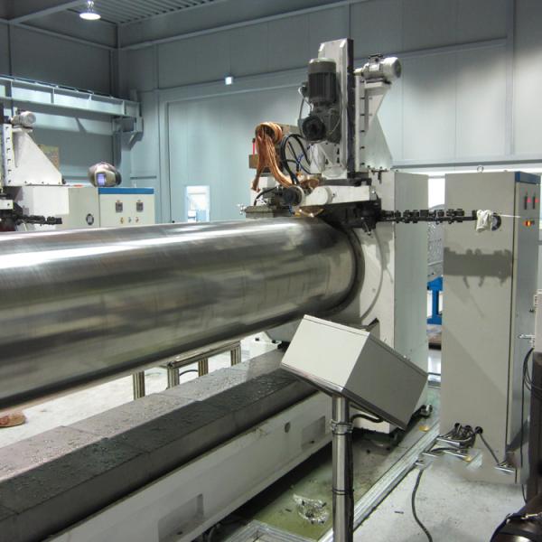 Quality Rotary Profile Wire Screen Welded Wire Mesh Machine With E60 CNC Control System for sale