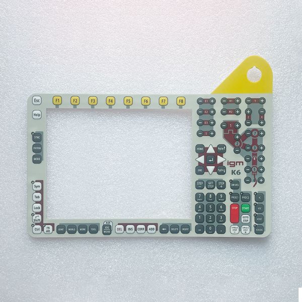 Quality Hot Sale Custom ODM K6 Touchpad Pendant with Button Film Robot IGM Teaching LCD Modules for sale