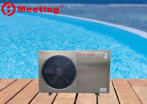  Meeting stainless steel shell swimming pool hot water heat pump air source pool heater hear pumps CE Manufactures