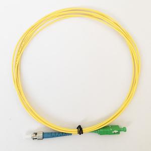  Low Insertion Loss ST SC Single Mode Fiber Optic Patch Cord Manufactures