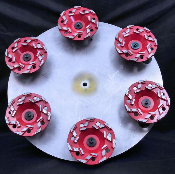 T Shape Segment Diamond Cup Grinding Wheels for Concrete floor grinding