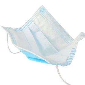  Eco Friendly Disposable Surgical Mask High BFE With Adjustable Nose Piece Manufactures