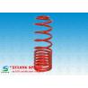 Red Snowmobile Variable Rate Coil Springs Alloy Steel ISO TS16949 Certification for sale