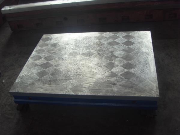 Quality Professional Cast Iron Surface Plate  Manual Lapping Hand Scrap Surface Finish for sale