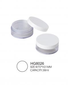  10g 15g 20g Loose Powder Compact Case Empty Powder Container With Sifter Manufactures