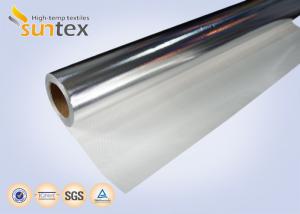  High Temperature Insulation Aluminum Foil Fiberglass Cloth For Heat Shielding Applications Manufactures