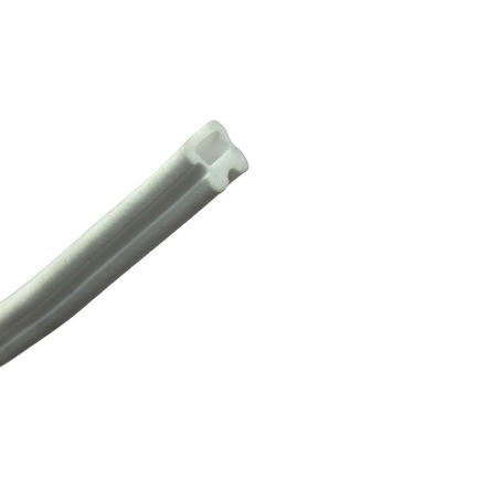 Smooth Surface Silicone Rubber Foam Sponge Bumper Buffer Extrusion Profile Seal