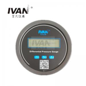  200mbar/20000Pa Digital Differential Pressure Gauge with Alarm and LED Display Manufactures