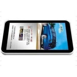 27 inch digital advertising totem LCD poster with split display function